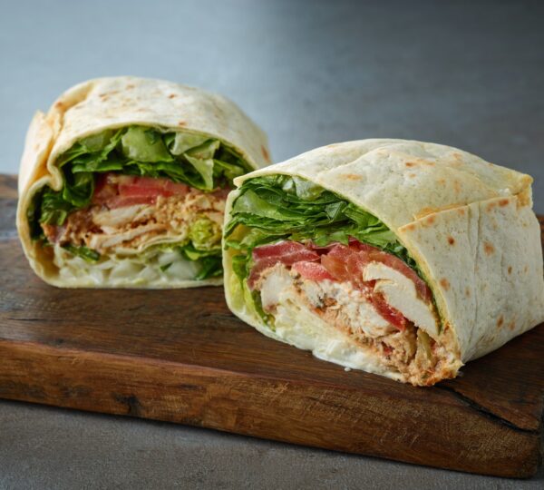 chicken wrap sandwich